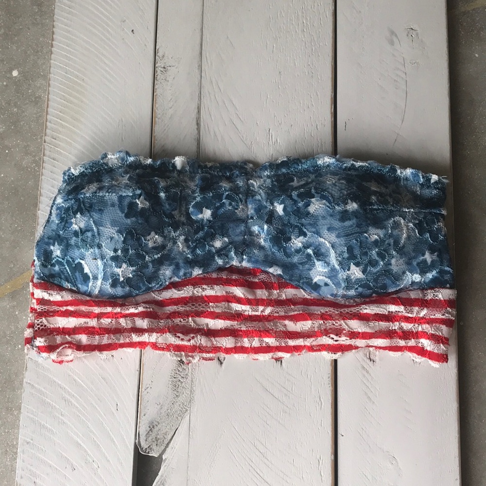 America bralette lace